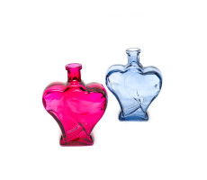 Фрида Ваза-бутылка декоративная цветной микс